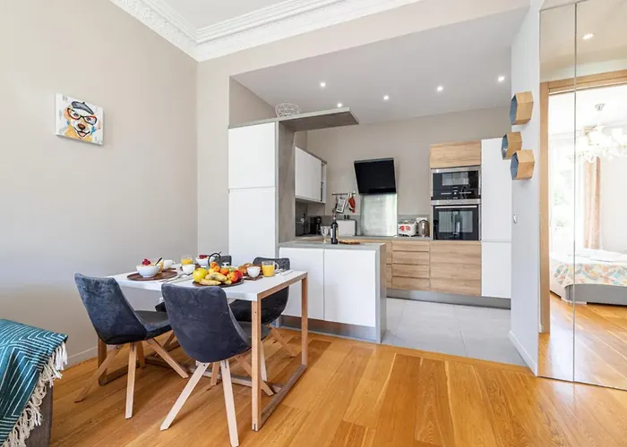 Апартаменты My Casa - Joffre 49-d - Charming 2 Bedroom - Carre D'or Ницца